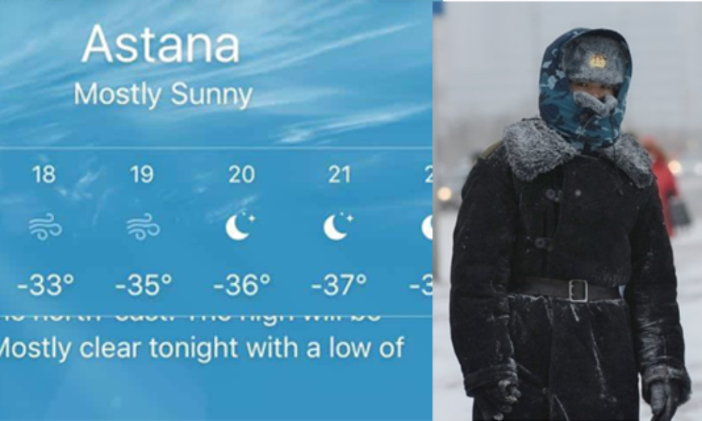Astana’da Kutup Soğukları
