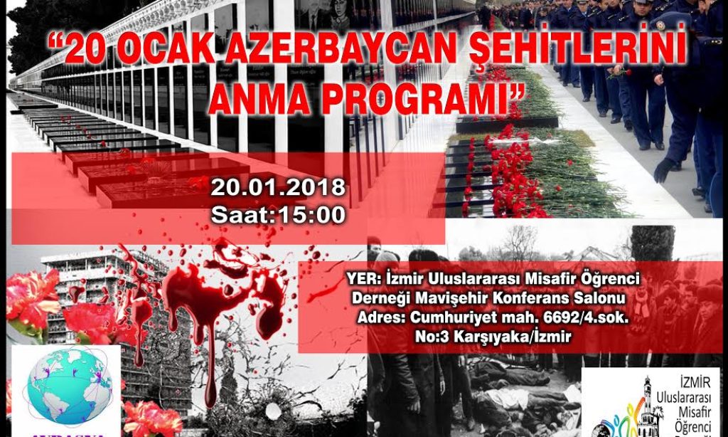 Azerbaycan Şehitlerini Anma Programı