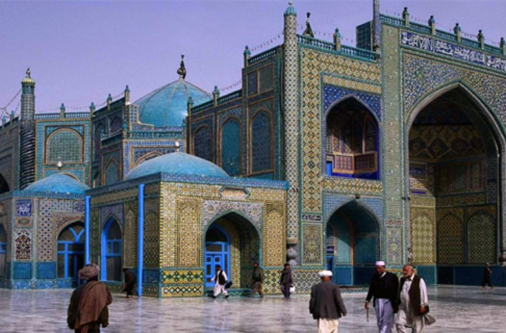 Hazreti Ali’nin Ziyaretgahı Afganistan’ın Mavi Camisi