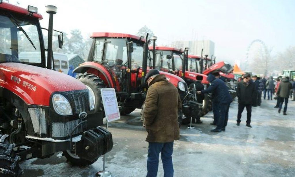 Bişkek’te Uluslararası Tarım Makineleri Fuarı açıldı